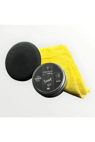 Premium Seramik Wax Seti - 150 gr (Cila Bezi & Uyguluma Pedi Hediye!)